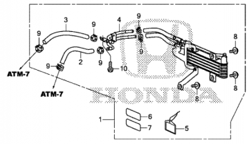 ATF Cooler Kit (6-Speed AWD)