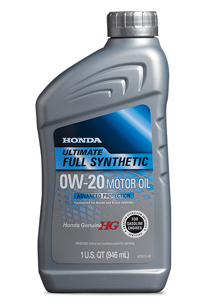 0W-20 Ultimate Full Synthetic Motor Oil