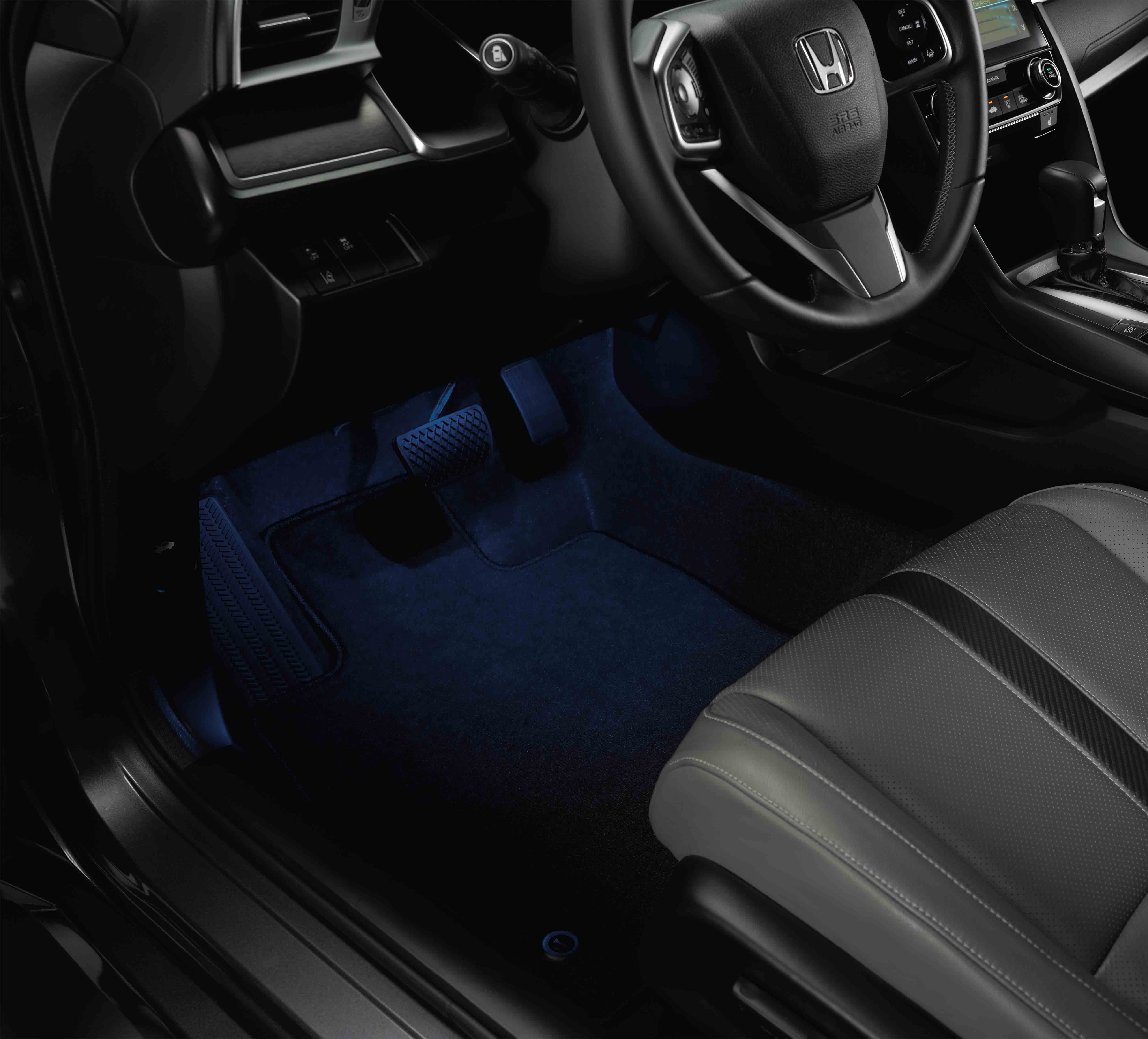 2016-2021 Honda Civic Ambient Lighting Kit (Blue) - 08E10-TBA-100