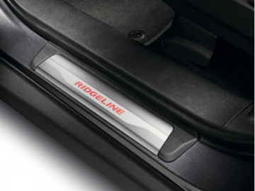 Red Illuminated Door Sill Garnish (2017-2023)