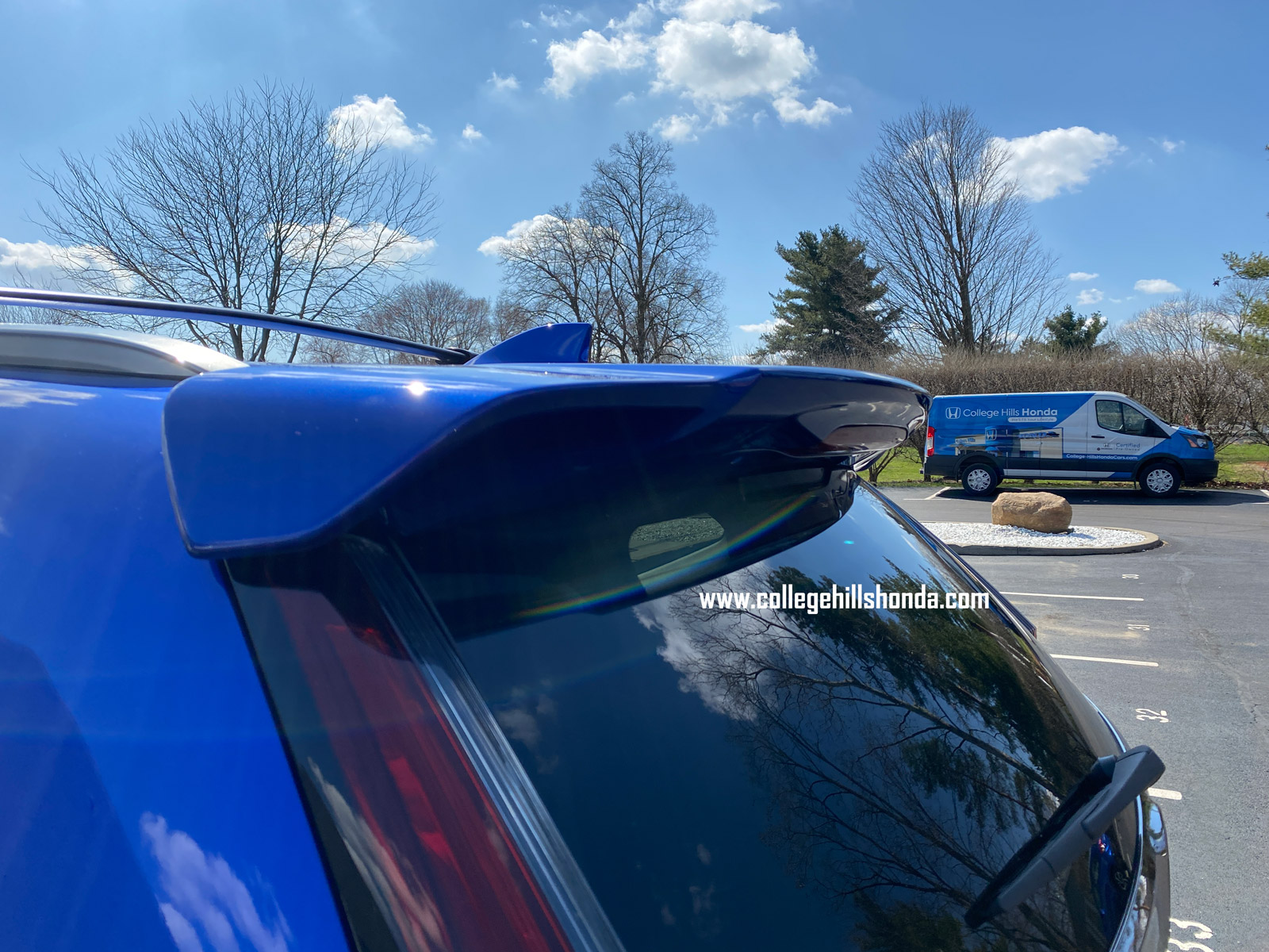 2017-2021 Honda CR-V Tailgate Spoiler - 08F02-TLA