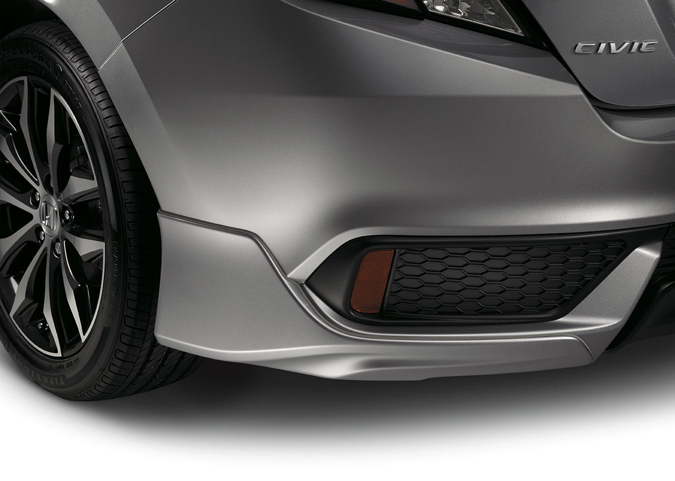 20162020 Honda Civic 2dr Rear Underbody Spoiler 08F03TBG