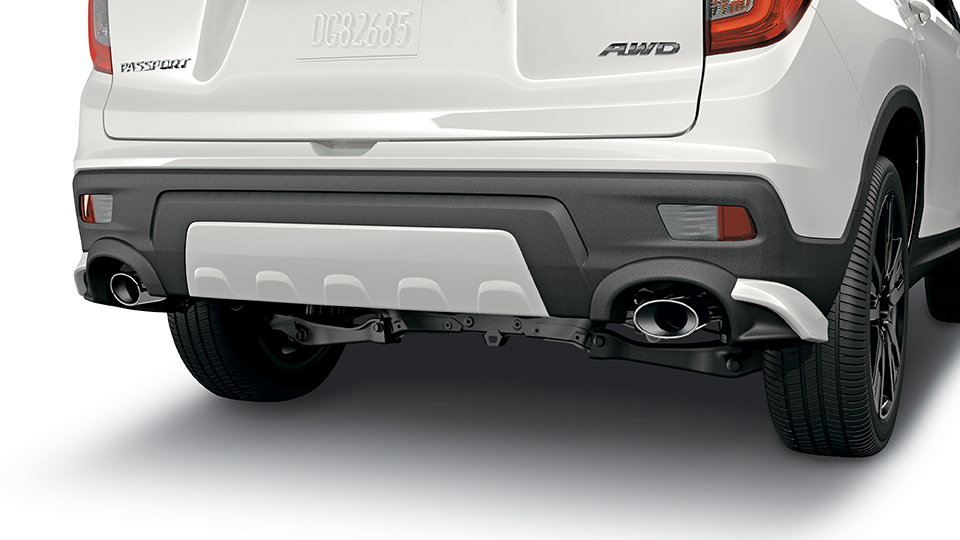 20192021 Honda Passport Rear Underbody Spoilers 08F03TGS
