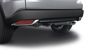 Chrome Rear Bumper Garnish