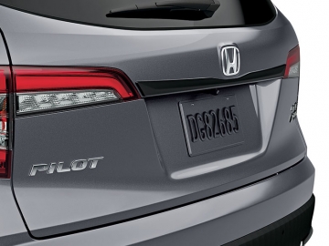 Gloss Black Tailgate Trim