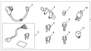 Trailer Hitch Harness (2009-2011)