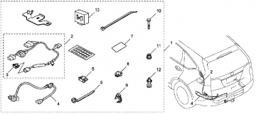 Trailer Hitch Harness