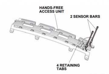 Hands Free Tailgate Trailer Hitch Adapter