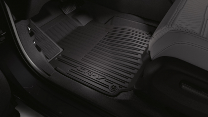 Black High Wall All Season Floor Mats