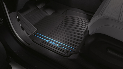 Blue Logo High Wall All Season Floor Mats