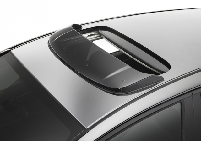 Celepoir Sunroof Deflector For Honda – 38 Inch, Black Acrylic, Self-Adhesive