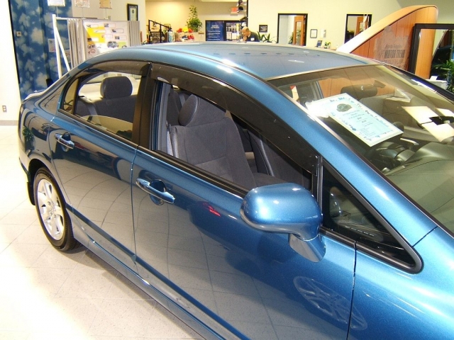 2006-2011 Honda Civic 4dr Door Visors - 08R04-SNA-102
