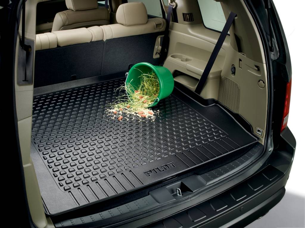 thumbnail image 2 of Honda Genuine OEM Folding Cargo Tray For 2016-2018 Pilot – Black, Part #08U45-TG7-101 2 of 5