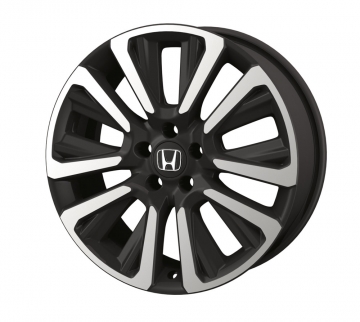 19" Matte Machined Diamond Cut Alloy Wheel (each)