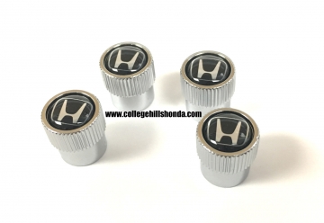 H-Mark Chrome Valve Stem Caps