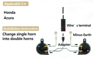 Horn Adapter/Splitter Wiring