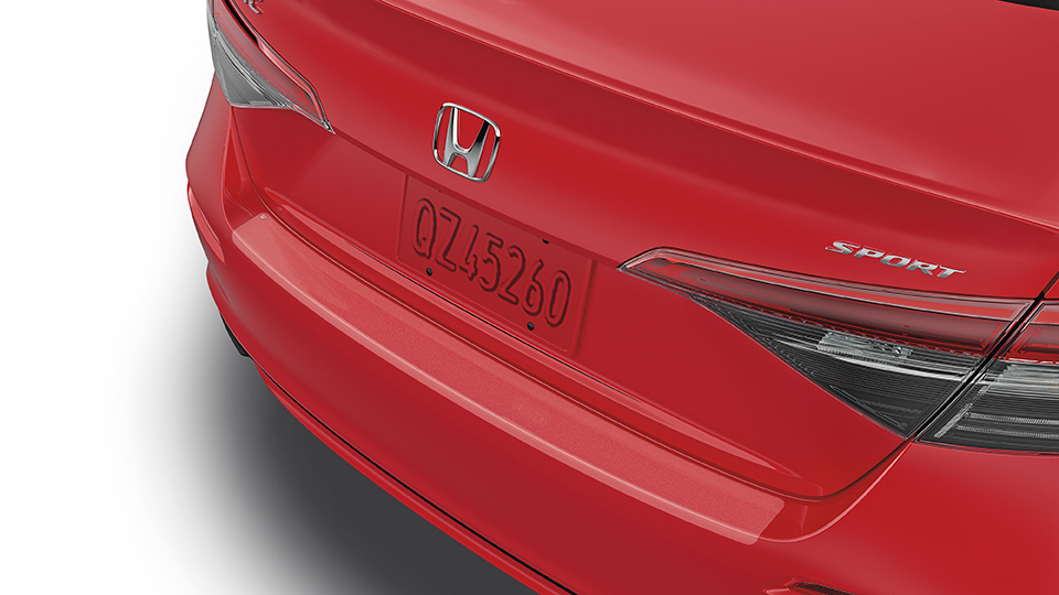 2022 Honda Civic Sedan Bumper Applique w/PT Solution