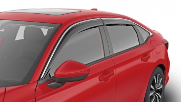 Door Visors (Chrome Molding)