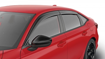 Door Visors (Black Molding)