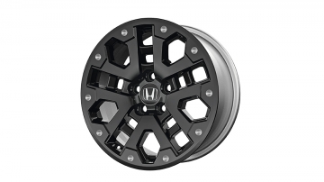 18" Black Painted Alloy Wheels (each)