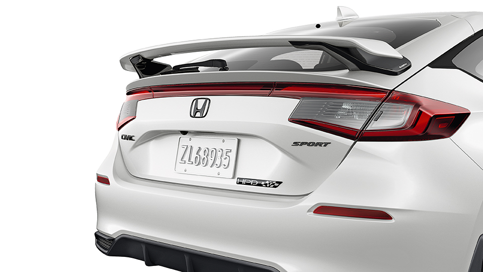 2022-2024 Honda Civic Hatchback HPD Tailgate Spoiler - 08F02-T47