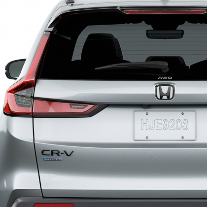 Black Rear H Mark (2026-2027 Hybrid)