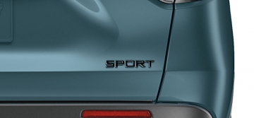 Gloss Black Sport Emblem