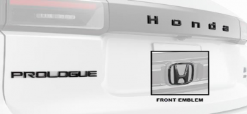 Gloss Black Emblem Kit