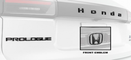 Gloss Black Emblem Kit