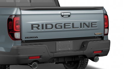 Matte Black Ridgeline Emblem (2024+)