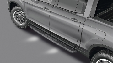 Black Running Boards w/Lights (2024+)