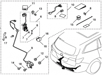 Trailer Hitch Harness
