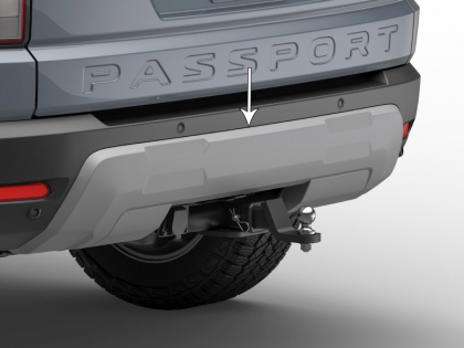 Trailer Hitch Panel (Silver)