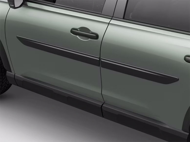 Black Body Side Moldings