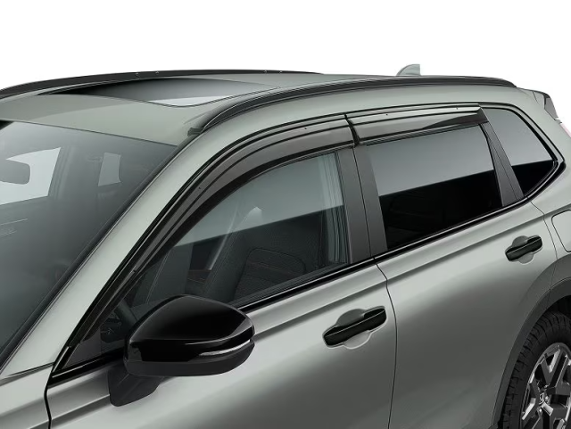 2026 Genuine Honda CR-V Door Visors (Black Trim) - 08R04-3A0-100B