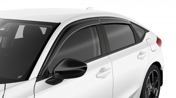 Door Visors (Black Molding)