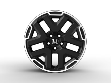18" Rugged Black Wheel (each)