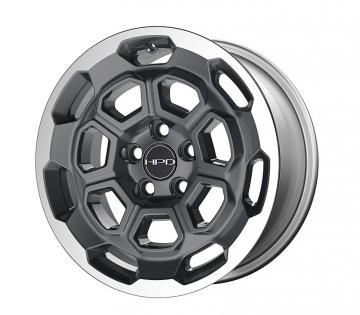 18-Inch HPD™ Shark Gray Machined Alloy Wheels (each)
