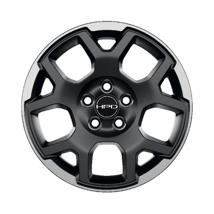 18" HPD Matte Black Alloy Wheels (each)