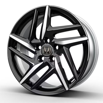 19 inch Gloss Black Machined Finish Wheel (each)