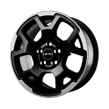 18" HPD Gloss Black Alloy Wheels (each)