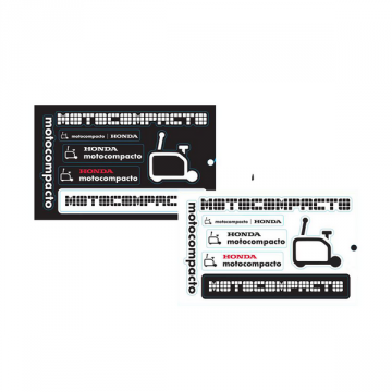 Motocompacto Decals 2 Pack