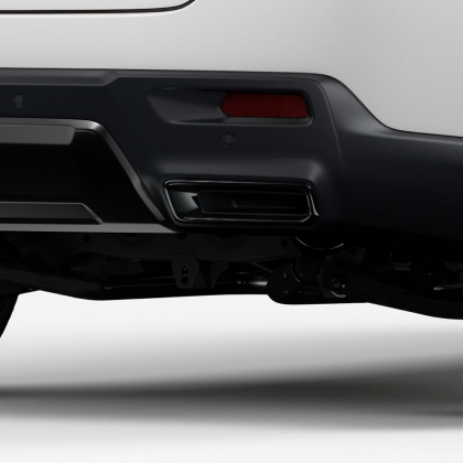 Black Exhaust Finisher Garnish Kit (pair)