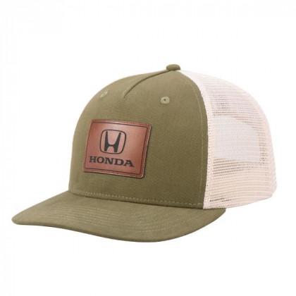 Leather Patch Cap