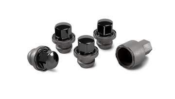 Black Wheel Locks