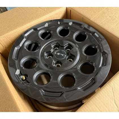 18" Passport Rugged Stealth Glint Black Wheels (Set of 4)