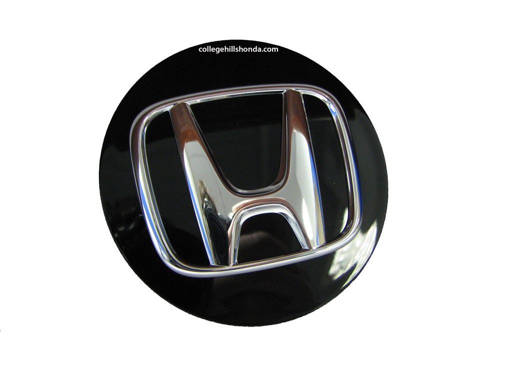 Genuine Honda Factory Gloss Black Hubcap Hub Center Cover Cap OE 44732 TVA A